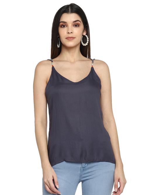 cami neck solid top - 17358167 - Very Small Image - 1