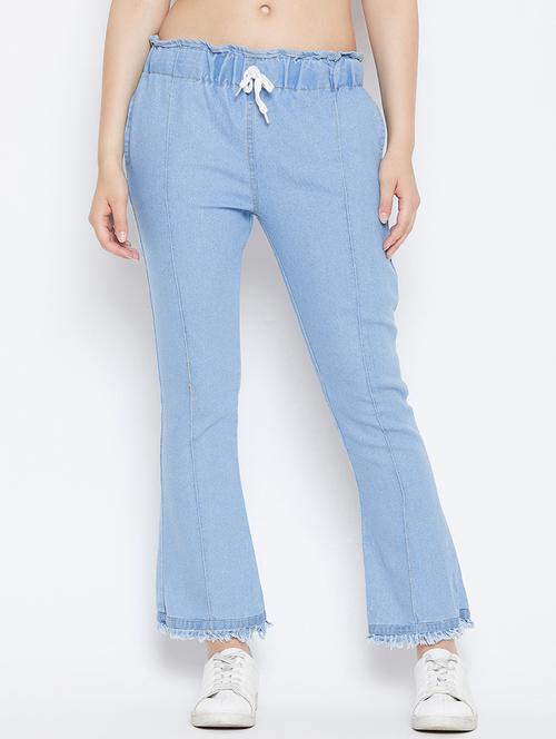 mid rise wide leg jeans - 17358209 - Very Small Image - 1