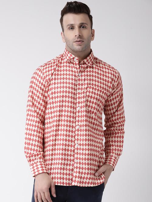 mens checks casual shirt - 17358265 - Very Small Image - 1