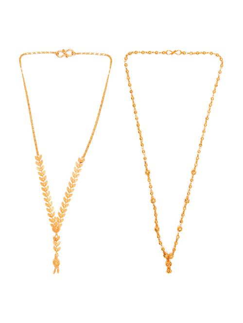 pack of 2 golden metal mangalsutra - 17358496 - Very Small Image - 1