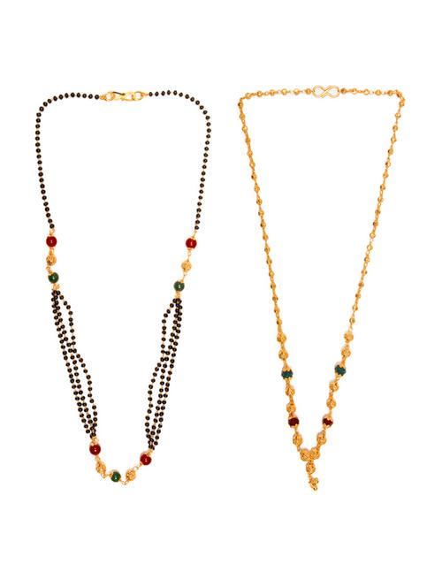 golden metal mangalsutra - 17358516 - Very Small Image - 1