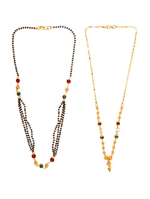 golden metal mangalsutra - 17358519 - Very Small Image - 1