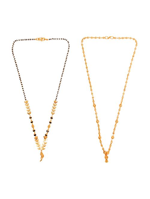 golden metal mangalsutra - 17358538 - Very Small Image - 1