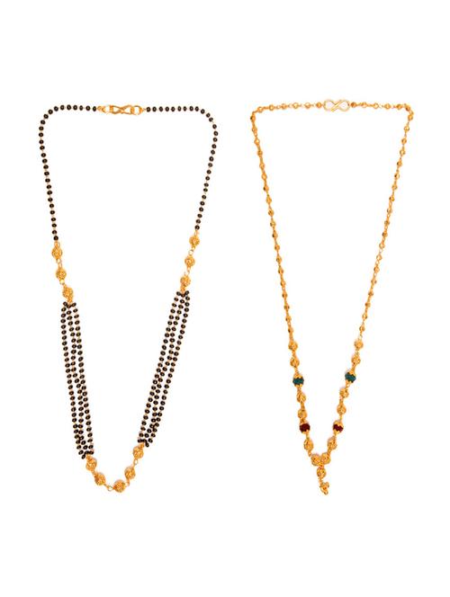 golden metal mangalsutra - 17358543 - Very Small Image - 1