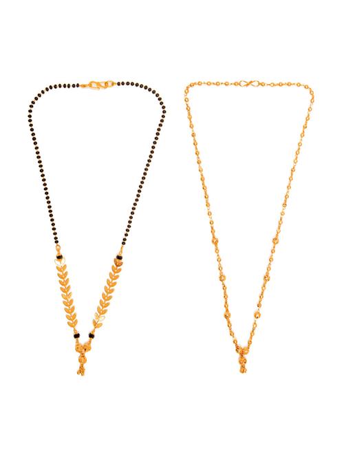 golden metal mangalsutra - 17358566 - Very Small Image - 1