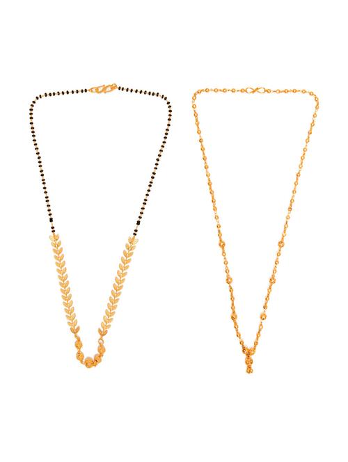 golden metal mangalsutra - 17358570 - Very Small Image - 1
