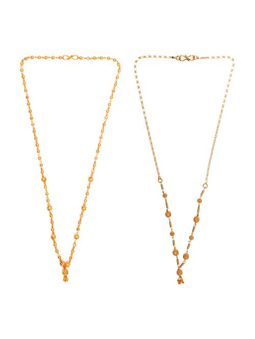 golden metal mangalsutra - 17358576 - Very Small Image - 1