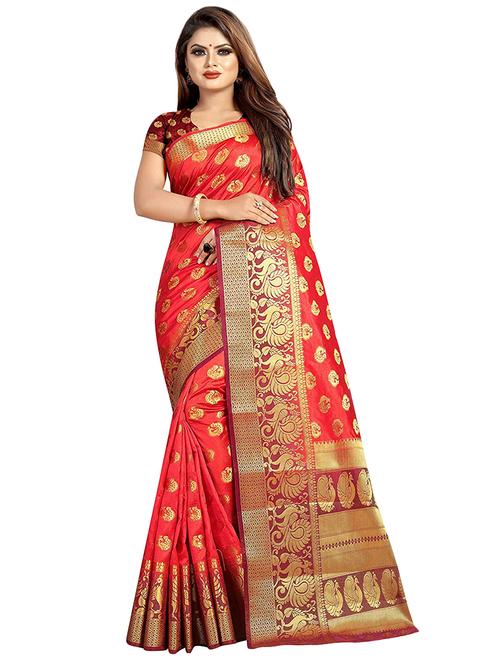 zari work banarasi saree - 17358895 - Very Small Image - 1