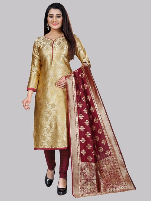 self design unstitched suit - 17359093 - Very Small Image - 1