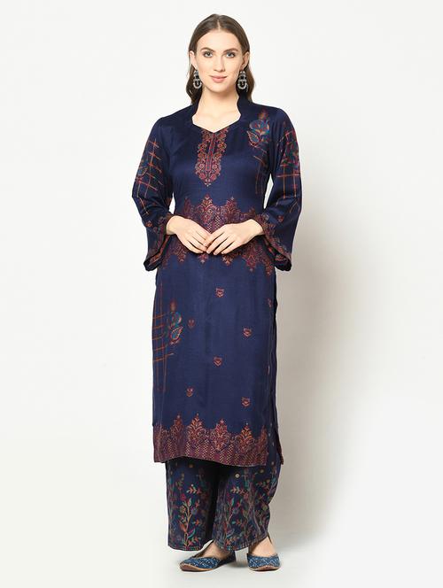 floral unstitched suit - 17359227 - Very Small Image - 1