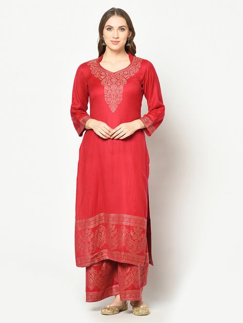 floral unstitched suit - 17359237 - Very Small Image - 1