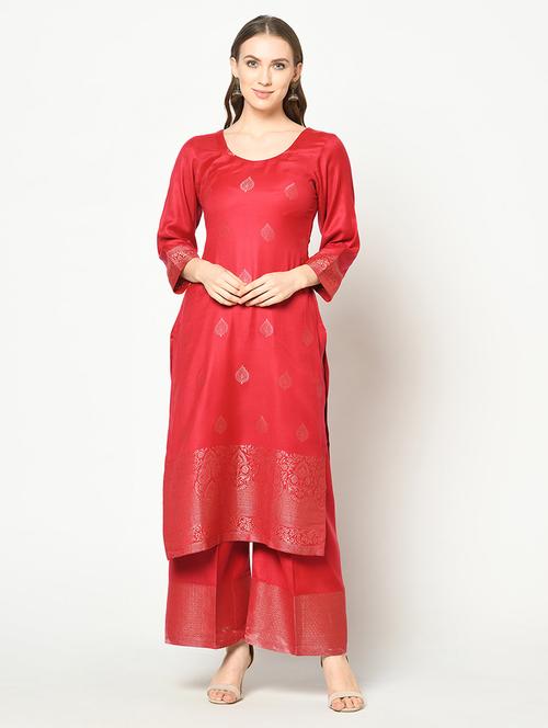 floral unstitched suit - 17359239 - Very Small Image - 1