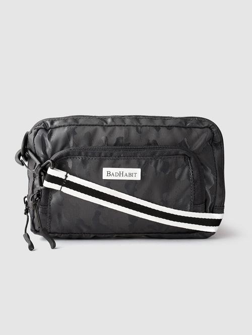 grey polyester sling bag - 17360749 - Very Small Image - 1