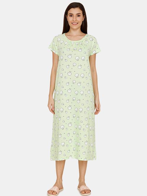 nightwear midi gown - 17361215 - Very Small Image - 1