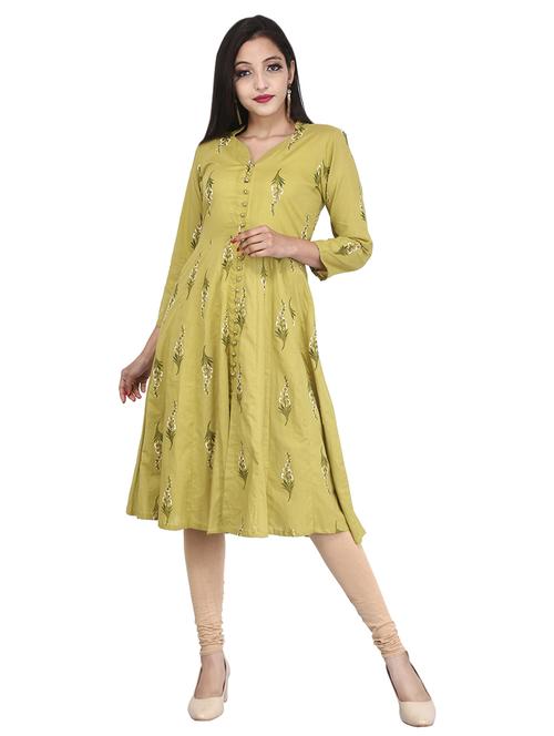 floral anarkali kurta - 17361342 - Very Small Image - 1