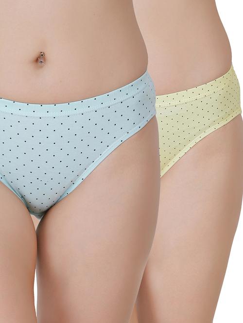 set of 2 pin dot hipster panty - 17361684 - Very Small Image - 1