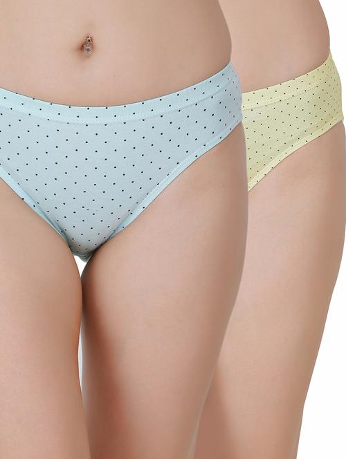 set of 2 pin dot hipster panty - 17361693 - Very Small Image - 1