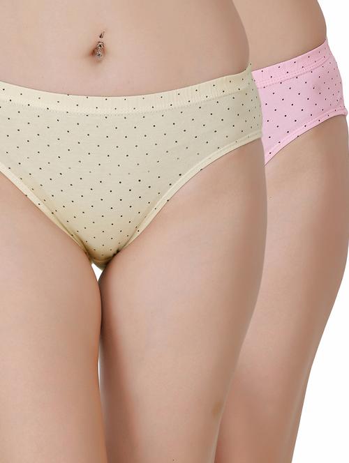 set of 2 pin dot hipster panty - 17361712 - Very Small Image - 1