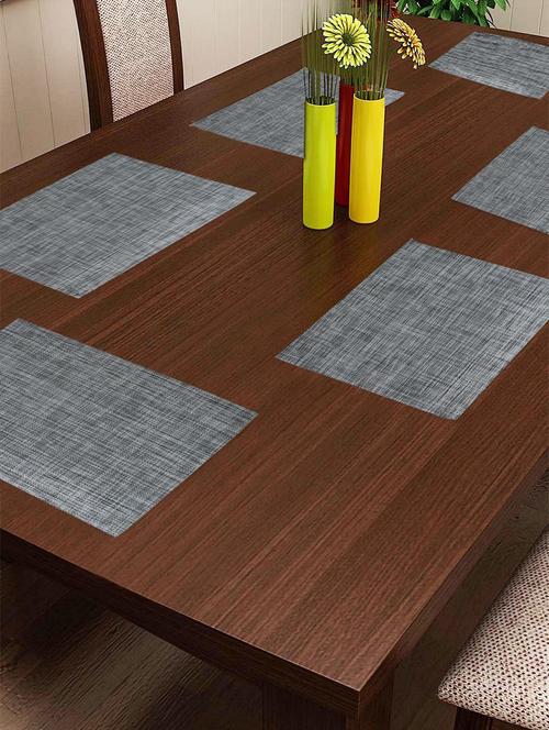 dining table mats easily washable & extra durable (set of 6 pieces) - 17363418 - Very Small Image - 1
