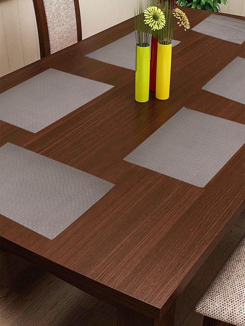 dining table mats easily washable & extra durable (set of 6 pieces) - 17363426 - Very Small Image - 1