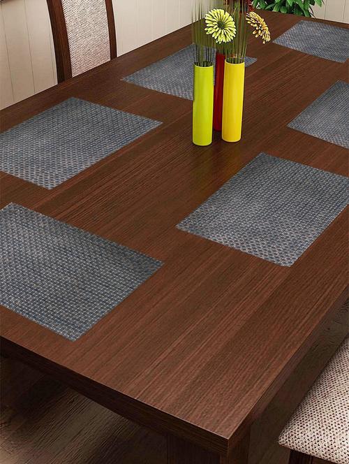 dining table mats easily washable & extra durable (set of 6 pieces) - 17363427 - Very Small Image - 1
