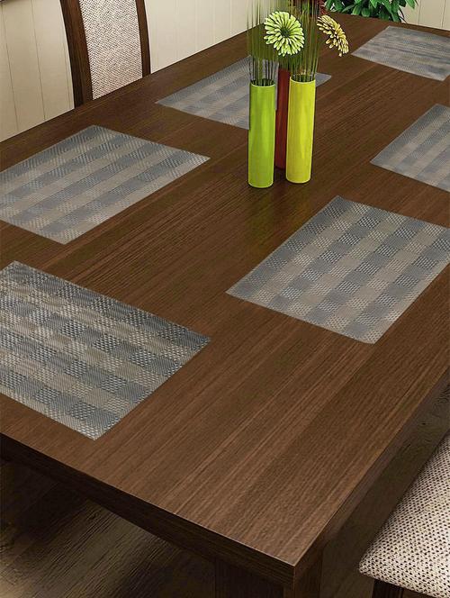 dining table mats easily washable & extra durable (set of 6 pieces) - 17363429 - Very Small Image - 1