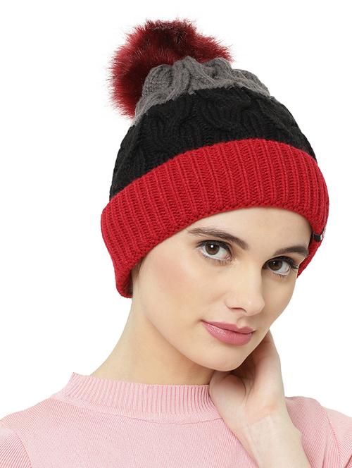 red wool cap - 17364297 - Very Small Image - 1