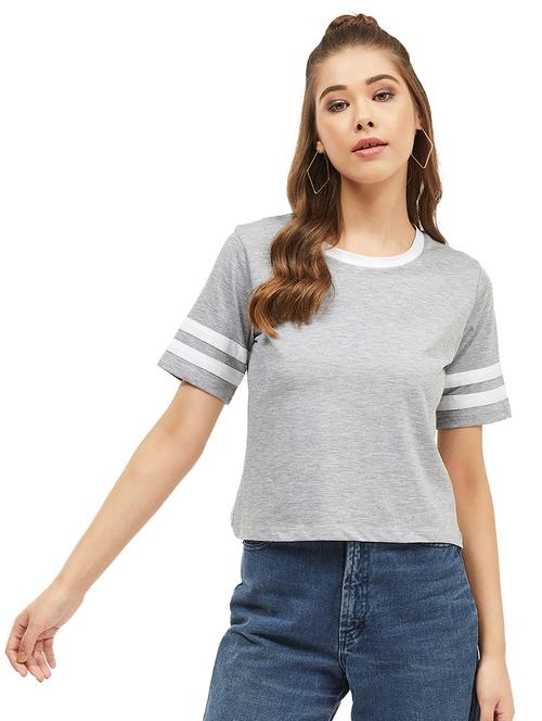 round neck varsity tee - 17364447 - Very Small Image - 1