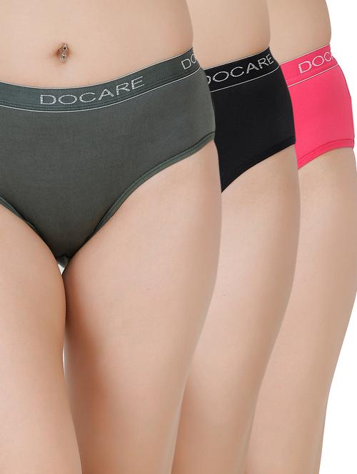 set of 3 hipster panties - 17366148 - Very Small Image - 1
