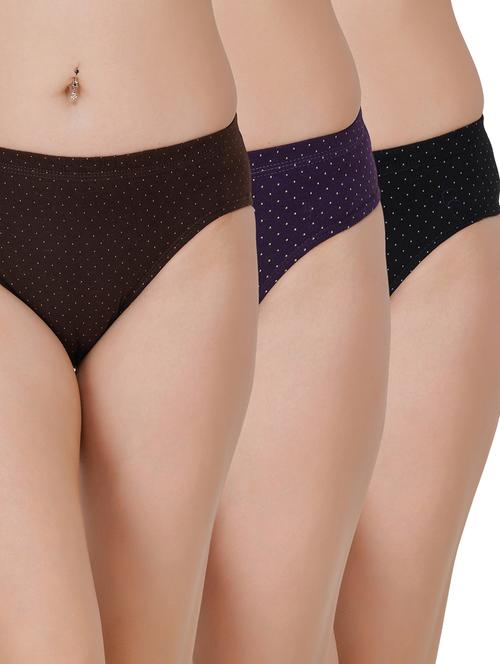 set of 3 polka dot hipster panty - 17368261 - Very Small Image - 1