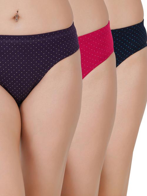 set of 3 polka dot hipster panty - 17368290 - Very Small Image - 1