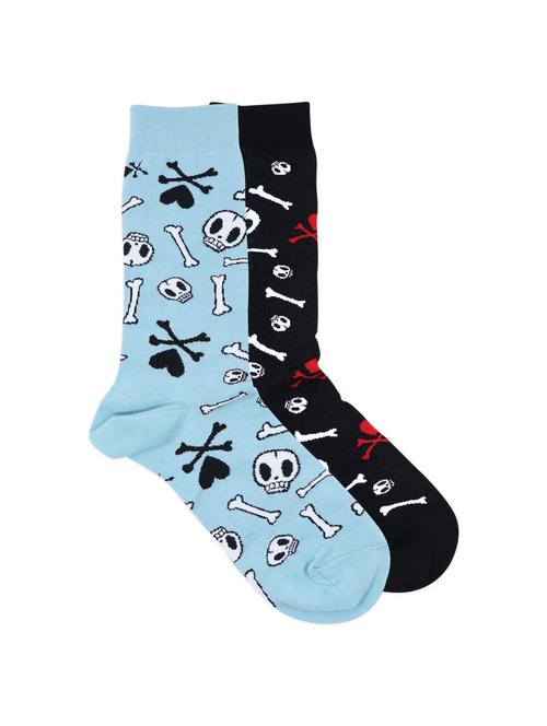 multi colored cotton ankle length sock - 17368996 - Very Small Image - 1