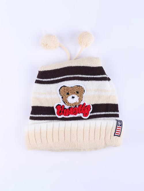 yellow wool cap - 17370212 - Very Small Image - 1