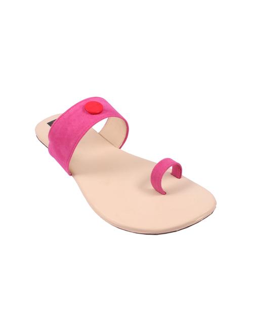 toe separator flat sandals - 17370428 - Very Small Image - 1