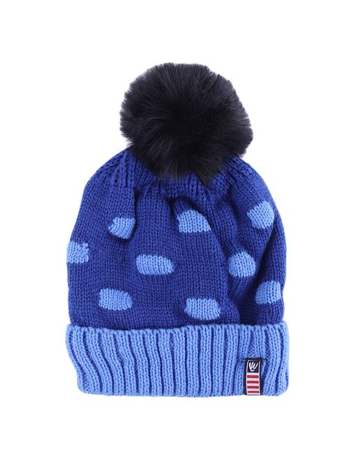 navy blue wool cap - 17370501 - Very Small Image - 1
