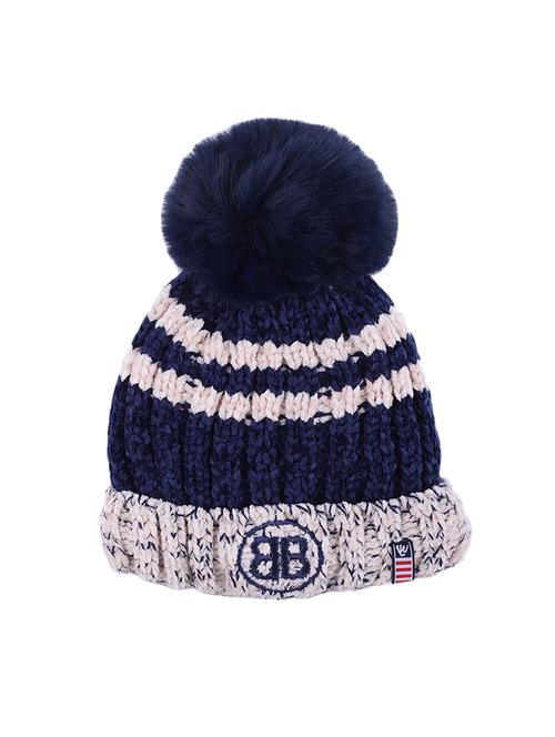 navy blue wool cap - 17370515 - Very Small Image - 1