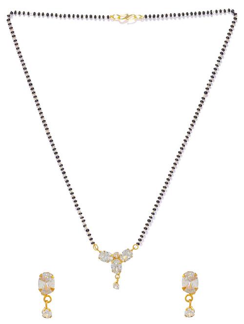 gold metal mangalsutra - 17371140 - Very Small Image - 1
