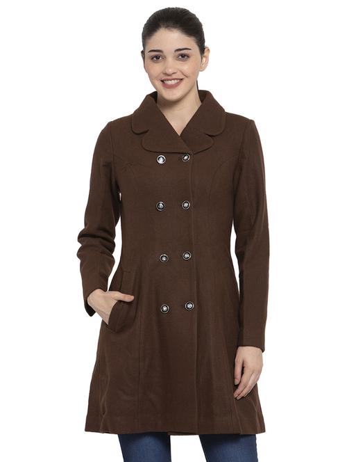 lapel neck trench coat - 17371298 - Very Small Image - 1