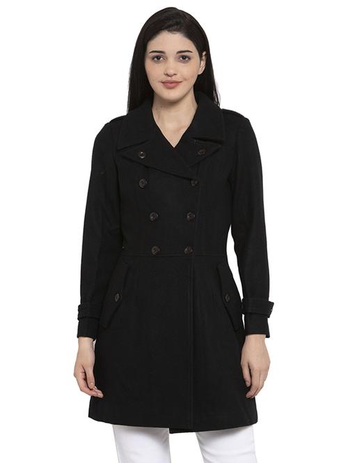 double breasted trench/overcoat coat - 17371304 - Very Small Image - 1