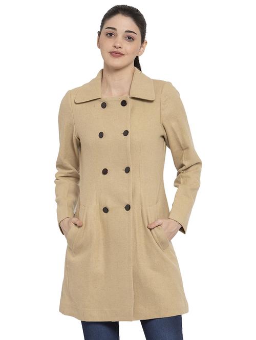 double breasted trench/overcoat coat - 17371326 - Very Small Image - 1