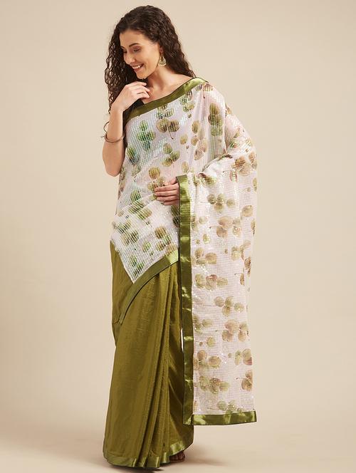 leheriya printed saree - 17373849 - Very Small Image - 1