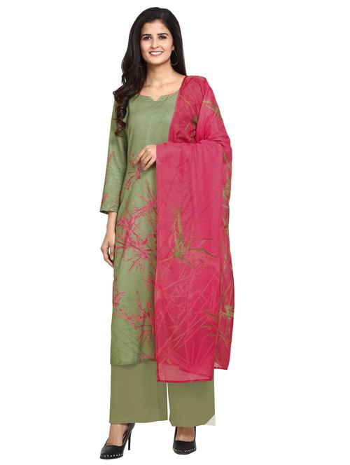 digital print unstitched suit - 17374288 - Very Small Image - 1