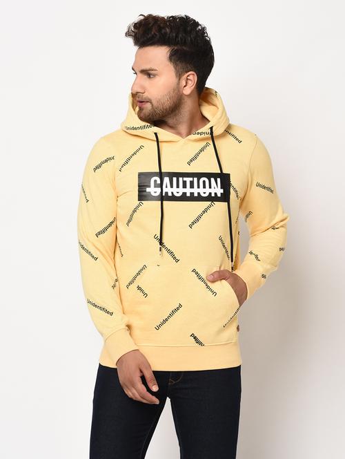 yellow printed sweatshirt - 17374536 - Very Small Image - 1
