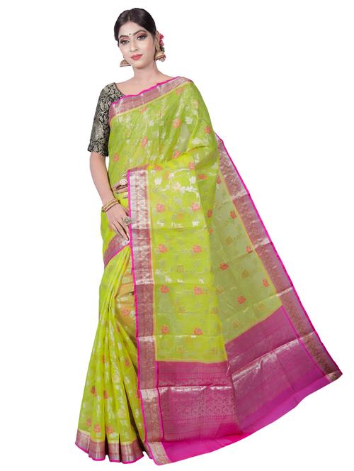 zari work banarasi saree with blouse - 17375464 - Very Small Image - 1