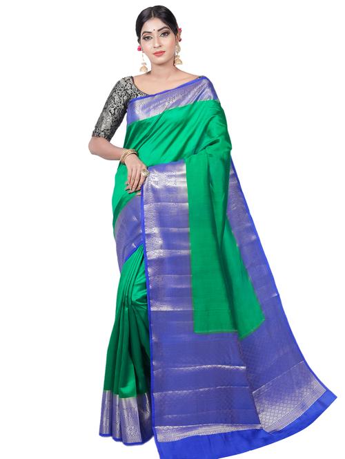 zari work banarasi saree - 17375467 - Very Small Image - 1