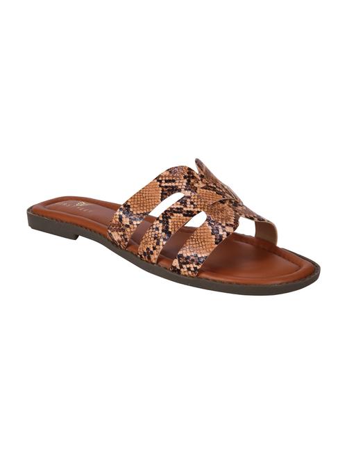 tan slip on sandals - 17376161 - Very Small Image - 1