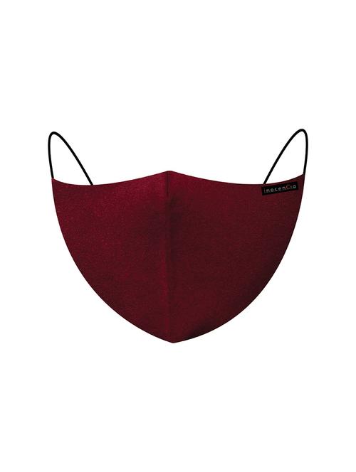 purple cotton anti-pollution women mask - 17376560 - Very Small Image - 1