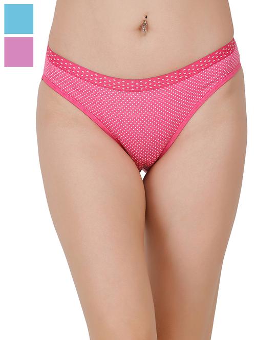 set of 3 polka dot bikini panty - 17376711 - Very Small Image - 1