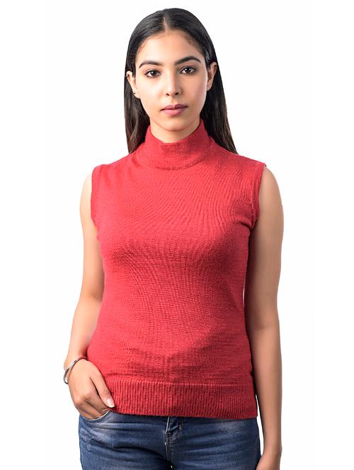 turtle neck solid pullover - 17376845 - Very Small Image - 1