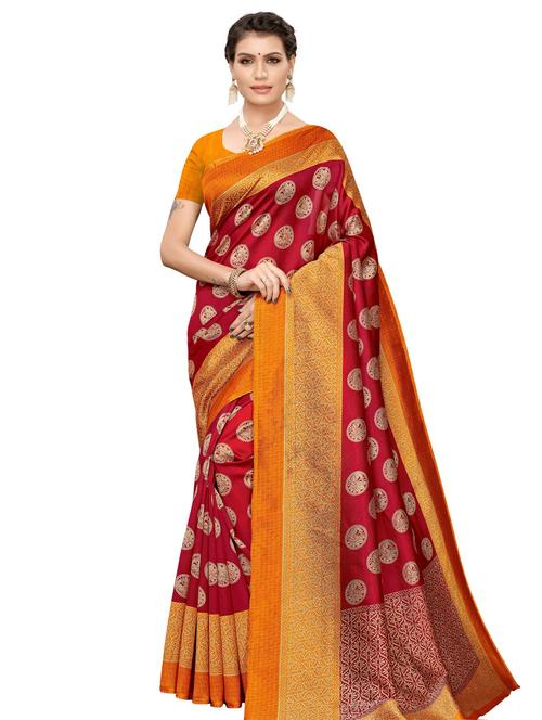 conversational printed saree - 17377428 - Very Small Image - 1